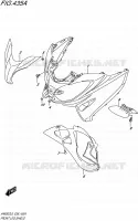 FRONT FAIRING for Suzuki BURGMAN 650 2016