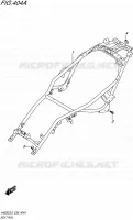 REAR FRAME for Suzuki BURGMAN 650 2016