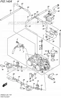 THROTTLE BODY for Suzuki BURGMAN 650 2016