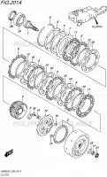 CLUTCH for Suzuki BURGMAN 650 2016