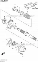 DRIVE SHAFT for Suzuki BURGMAN 650 2016
