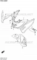 FRONT FAIRING for Suzuki BURGMAN 650 2016