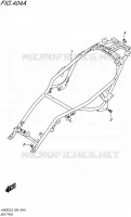 REAR FRAME for Suzuki BURGMAN 650 2016
