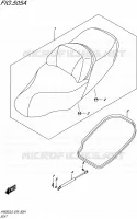 SEAT for Suzuki BURGMAN 650 2016