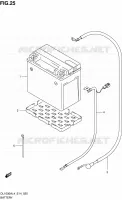 BATTERY for Suzuki V-STROM 1000 2014