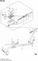 CLUTCH MASTER CYLINDER for Suzuki V-STROM 1000 2014