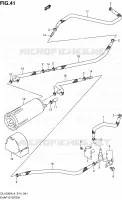 FUEL EVAP SYSTEM for Suzuki V-STROM 1000 2014
