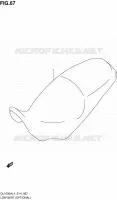 LOW SEAT (OPTIONAL) for Suzuki V-STROM 1000 2014