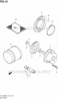OIL PUMP for Suzuki V-STROM 1000 2014