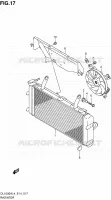 RADIATOR for Suzuki V-STROM 1000 2014