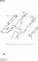 REAR FAIRING for Suzuki V-STROM 1000 2014