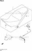 SEAT for Suzuki V-STROM 1000 2014