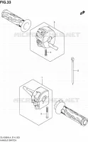 SWITCHES for Suzuki V-STROM 1000 2014