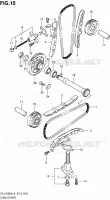 TIMING for Suzuki V-STROM 1000 2014