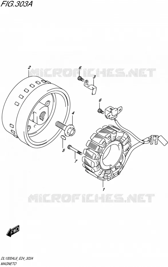 IGNITION Suzuki MOTO 1000 V-STROM 2016  DL1000A L6 (E24)