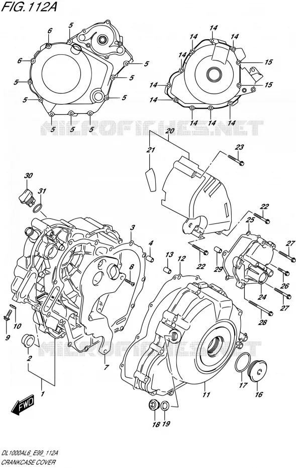 CASING Suzuki MOTO 1000 V-STROM 2016  DL1000A L6 (E99)