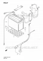 BATTERY for Suzuki V-STROM 650 2010