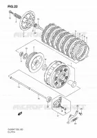 CLUTCH for Suzuki V-STROM 650 2010