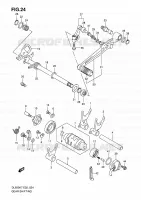 GEAR SHIFTING ASSY for Suzuki V-STROM 650 2010