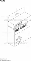 WHEEL BEARING KIT for Suzuki V-STROM 650 2010