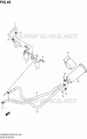 FUEL EVAP SYSTEM (DL650AL2 E33) for Suzuki V-STROM 650 2012
