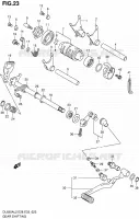 GEAR SHIFTING ASSY for Suzuki V-STROM 650 2012
