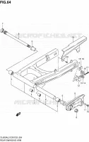 SWINGARM for Suzuki V-STROM 650 2012