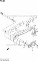 SWINGARM for Suzuki V-STROM 650 2012