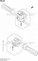 SWITCHES for Suzuki V-STROM 650 2012