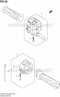 SWITCHES for Suzuki V-STROM 650 2012