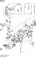 WIRING HARNESS (DL650AL2 E33) for Suzuki V-STROM 650 2012