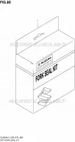 FORK SEAL KIT for Suzuki V-STROM 650 2013