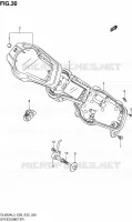 SPEEDOMETER (DL650AL3 E33) for Suzuki V-STROM 650 2013
