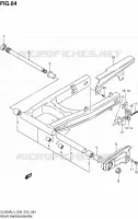 SWINGARM for Suzuki V-STROM 650 2013