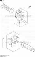 SWITCHES for Suzuki V-STROM 650 2013
