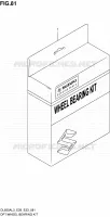 WHEEL BEARING KIT for Suzuki V-STROM 650 2013