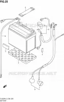 BATTERY for Suzuki V-STROM 650 2013