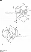 CYLINDER for Suzuki V-STROM 650 2013