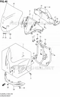 FAIRING   LABELS for Suzuki V-STROM 650 2013