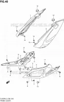 REAR FAIRING for Suzuki V-STROM 650 2013