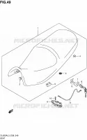 SEAT for Suzuki V-STROM 650 2013