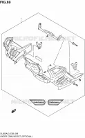 UNDER COWLING SET (OPTIONAL) for Suzuki V-STROM 650 2013