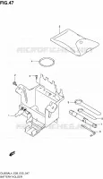 BATTERY BOX   TOOLS for Suzuki V-STROM 650 2014