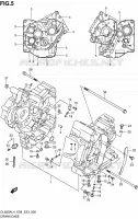 CASING for Suzuki V-STROM 650 2014