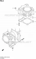 CYLINDER for Suzuki V-STROM 650 2014