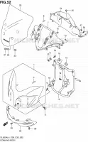 FAIRING   LABELS for Suzuki V-STROM 650 2014