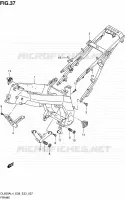 FRAME for Suzuki V-STROM 650 2014