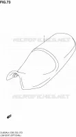LOW SEAT (OPTIONAL) for Suzuki V-STROM 650 2014