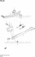 STAND for Suzuki V-STROM 650 2014