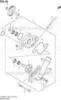 WATER PUMP for Suzuki V-STROM 650 2014
